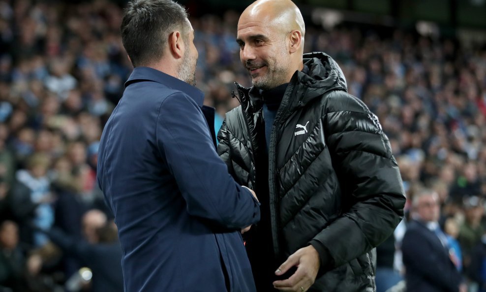 Nenad Bjelica i Pep Guardiola