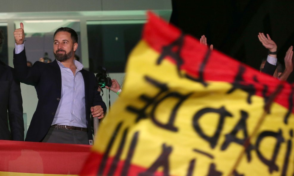 Santiago Abascal slavi izborni uspjeh