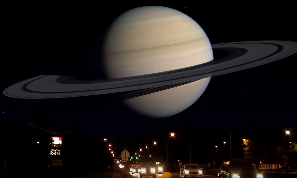 Saturn iznad Zemlje: amaterski astronom Nicholas Holmes objavljuje video uratke o svemiru na svom YouTube kanalu Yeti Dynamics