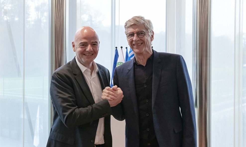 Gianni Infantino i Arsene Wenger