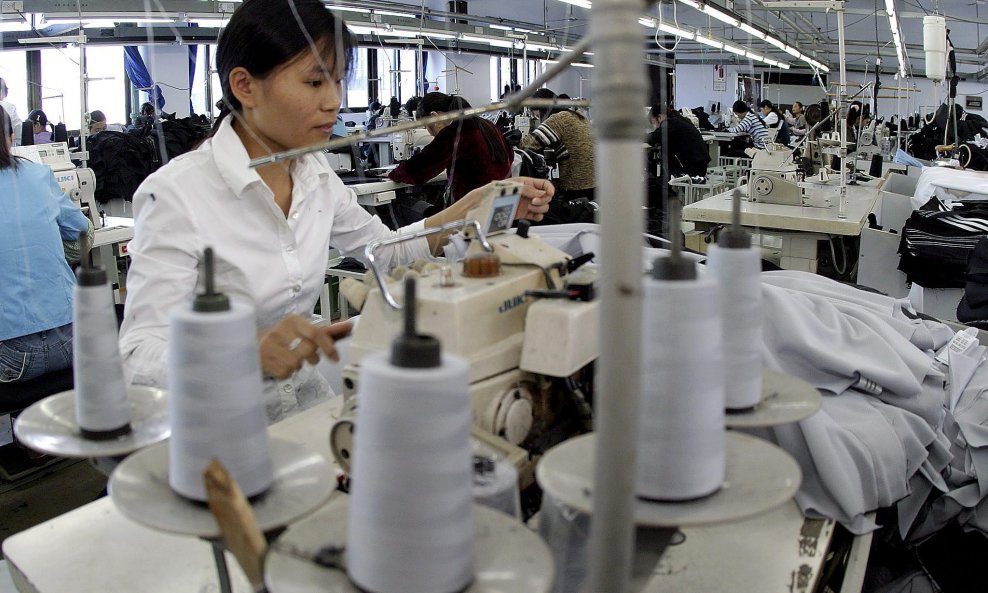 Adidasova tvornica u Suzhouu u Kini
