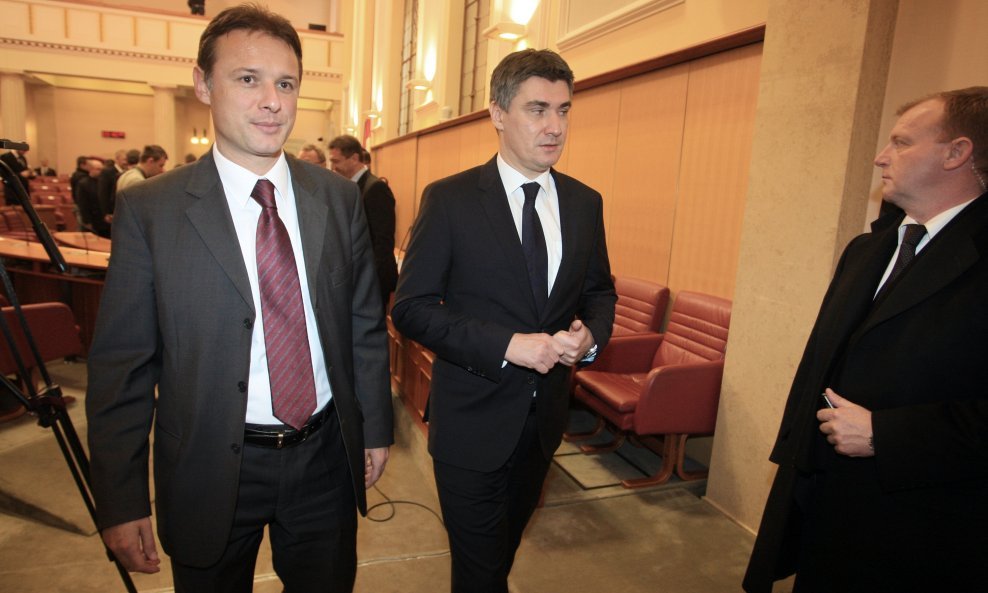 Gordan Jandroković i Zoran Milanović