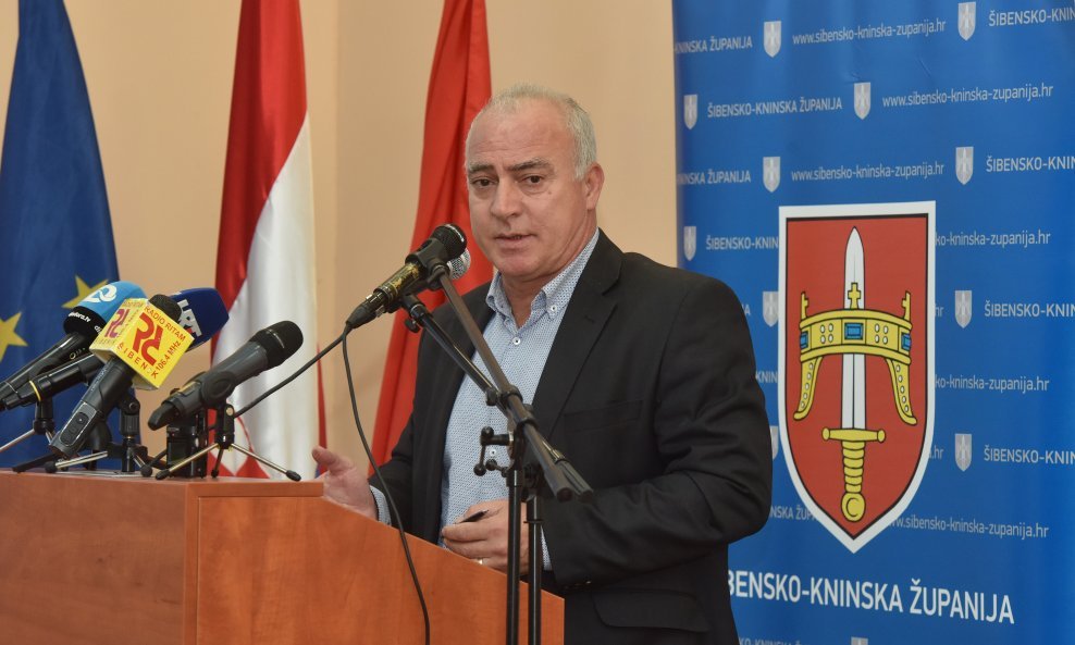 Predsjednik Hrvatske zajednice županija i šibensko-kninski župan Goran Pauk