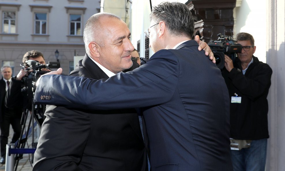 Bojko Borisov i Andrej Plenković