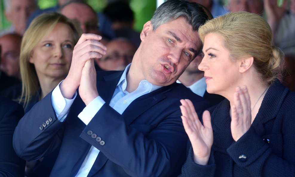 Zoran Milanović i Kolinda Grabar Kitarović