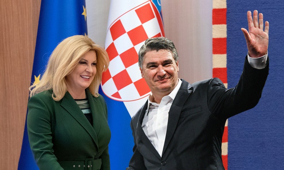 Kolinda Grabar Kitarović, Zoran Milanović