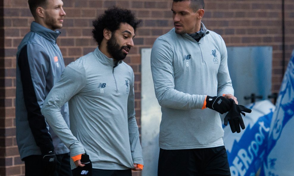 Dejan Lovren i Mohamed Salah