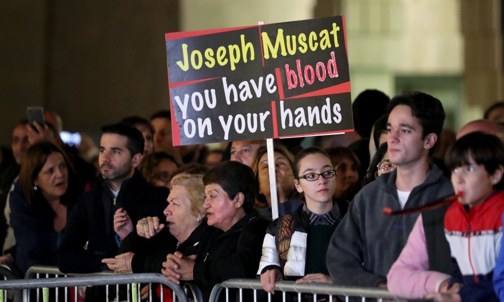 Građani Malte već neko vrijem e traže ostavku premijera Josepha Muscata