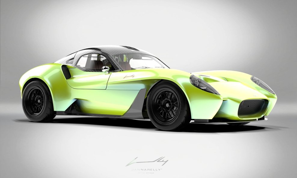 Jannarelly Design-1 dolazi u tri izvedbe karoserije: Roadster, Coupé i Aero