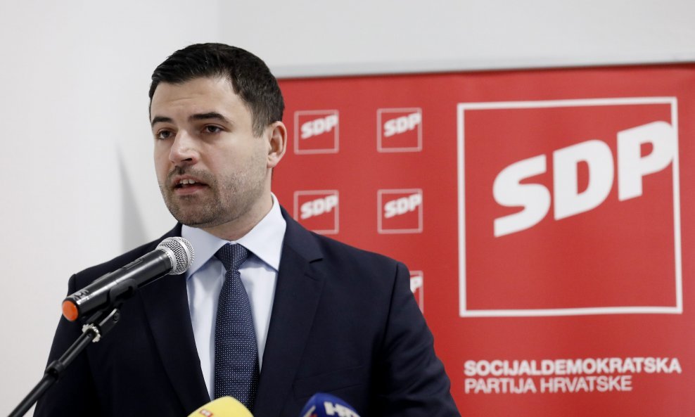 Predsjednik SDP-a Davor Bernardić