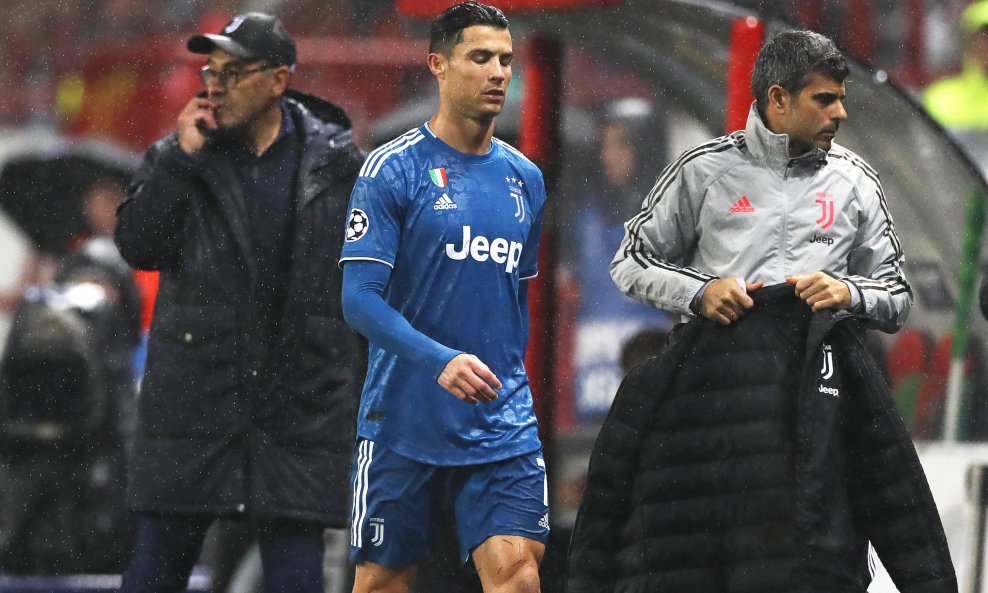 Maurizio Sarri i Cristiano Ronaldo