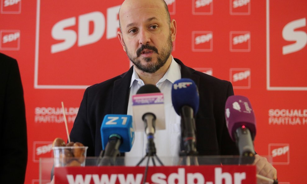 Predsjednik zagrebačkog SDP-a Gordan Maras