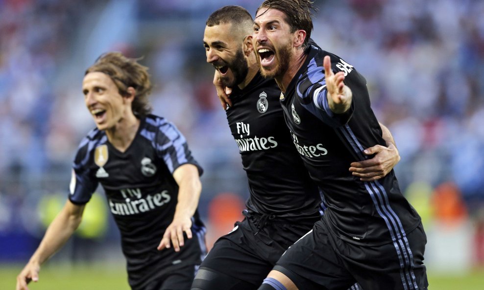 Luka Modrić, Karim Benzema i Sergio Ramos