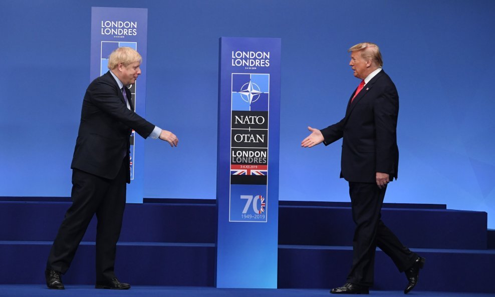 Boris Johnson i Donald Trump