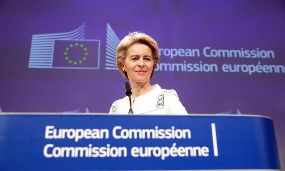 Predsjednica Europske komisije Ursula von der Leyen