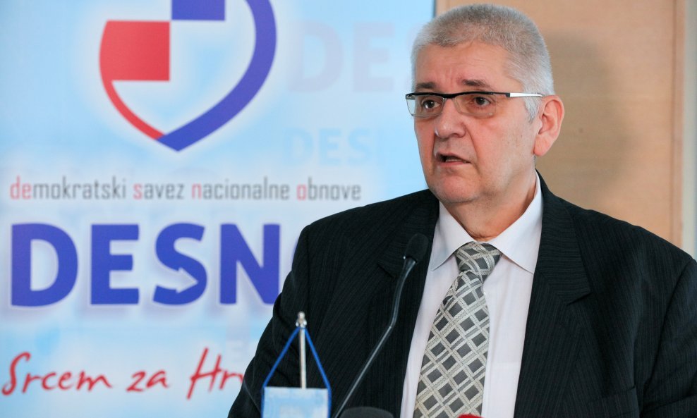 Anto Đapić, predsjednik stranke DESNO