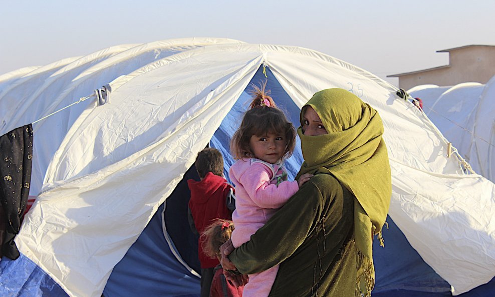 Izbjeglički kamp u Siriji