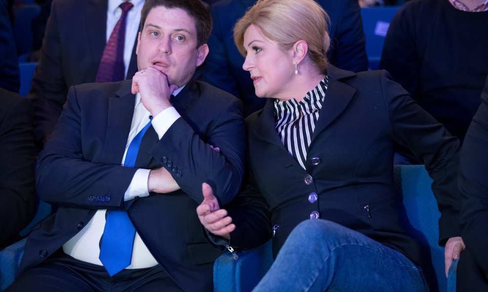 Oleg Butković i Kolinda Grabar Kitarović