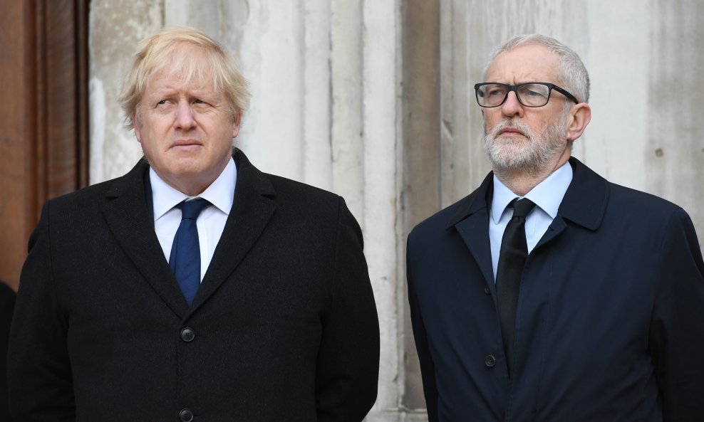 Boris Johnson i Jeremy Crobyn