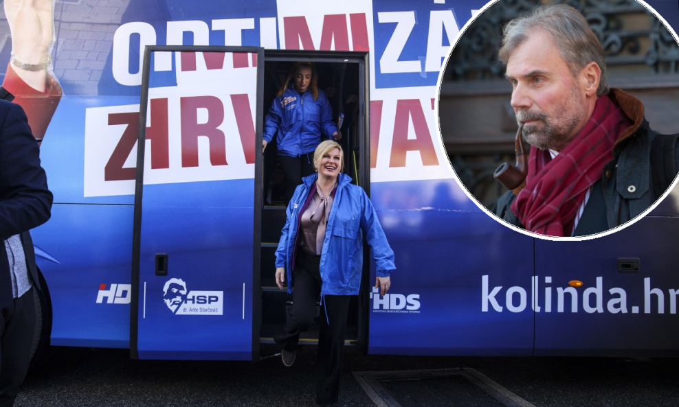 Kolinda Grabar Kitarović, Mate Laušić