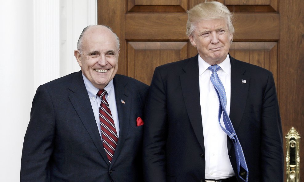Rudy Giuliani i Donald Trump