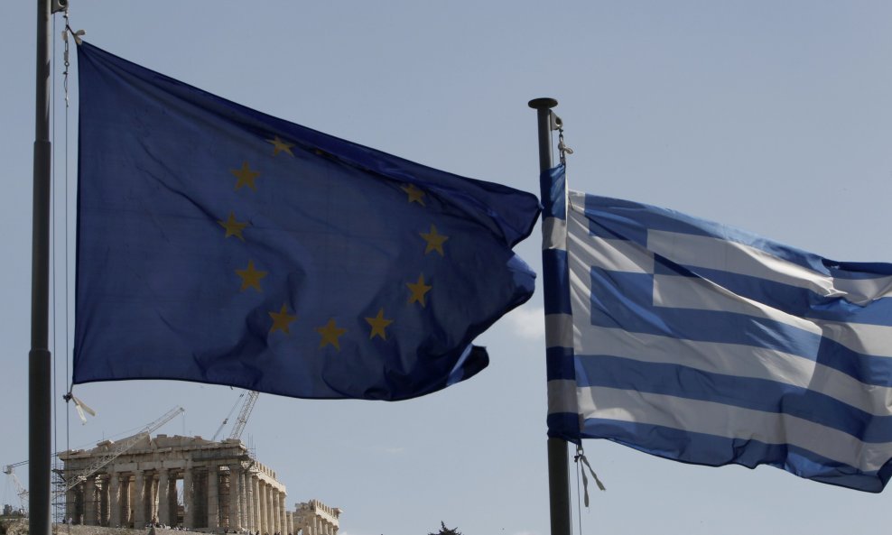grčka europska unija zastava
