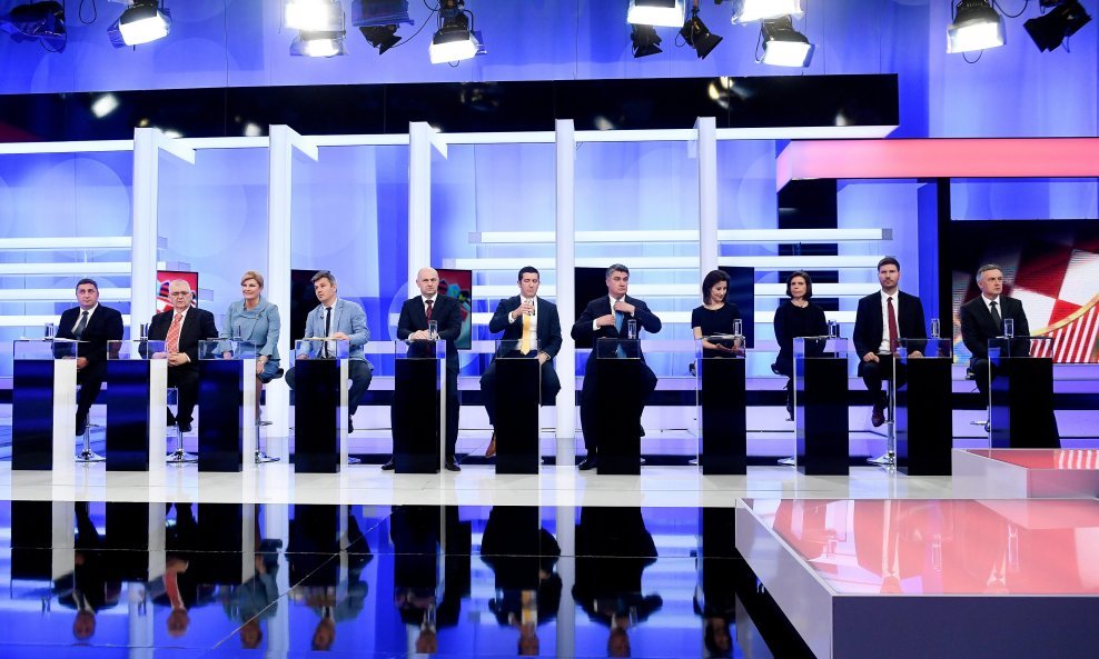 U utorak se na HTV-u sučelilo svih 11 predsjedničkih kandidata
