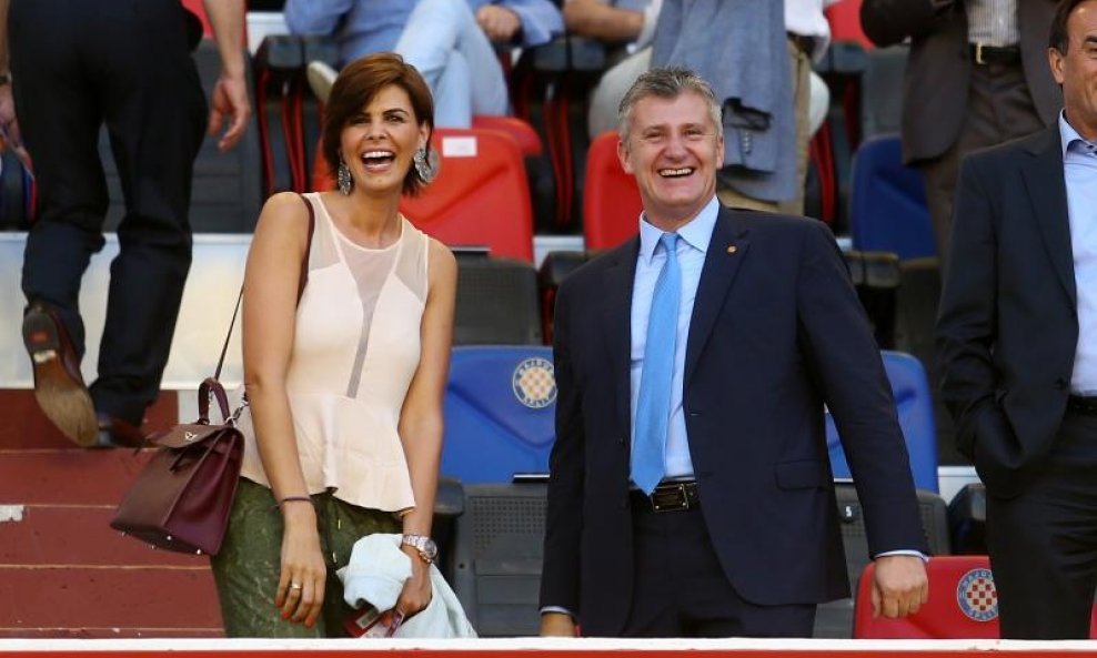 Anica Kovač i Davor Šuker