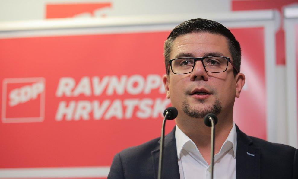 Saborski zastupnik i predsjednik Županijske organizacije Domagoj Hajdukovć