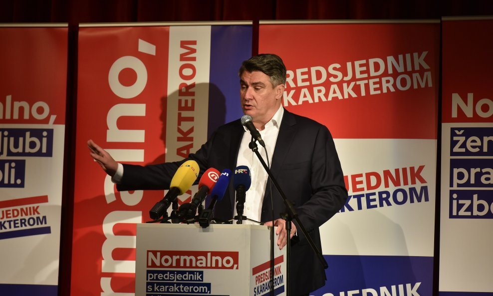 Predsjednički kandidat Zoran Milanović
