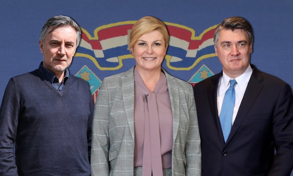 Miroslav Škoro, Kolinda Grabar Kitarović, Zoran Milanović