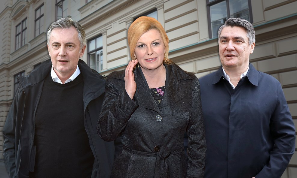 Miroslav Škoro, Kolinda Grabar Kitarović, Zoran Milanović
