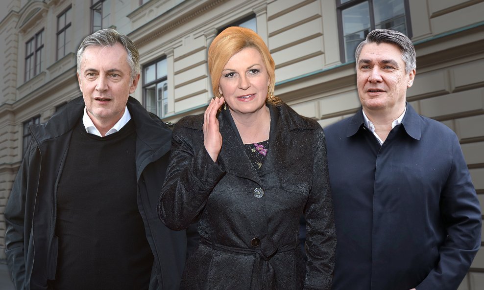 Miroslav Škoro, Kolinda Grabar Kitarović, Zoran Milanović