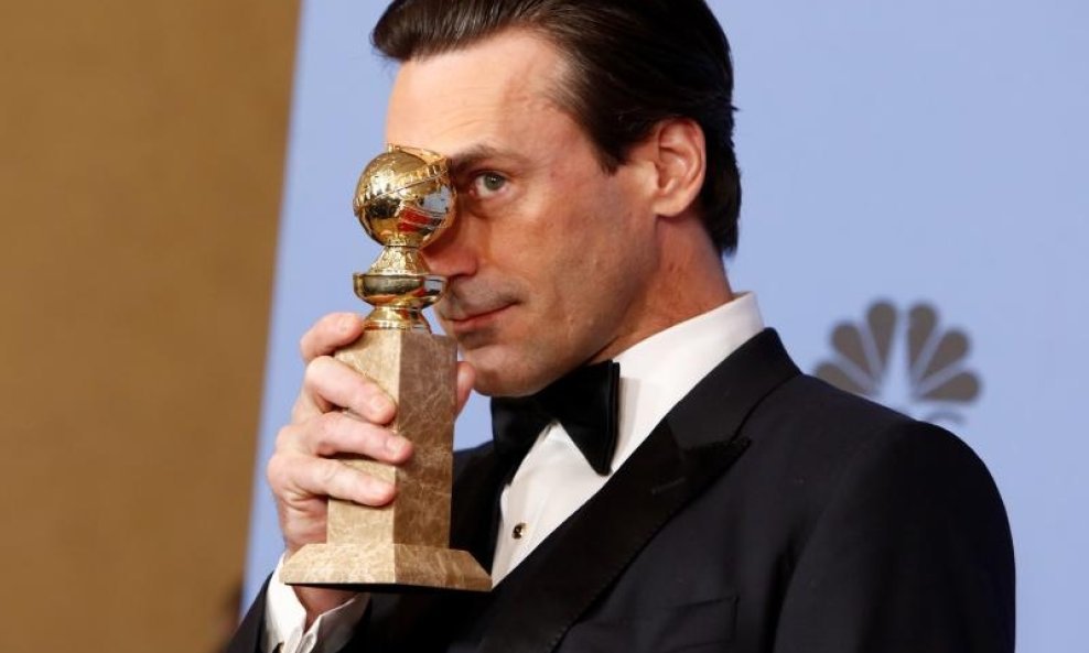 Jon Hamm sa Zlatnim globusom za ulogu u seriji 'Momci s Madisona'