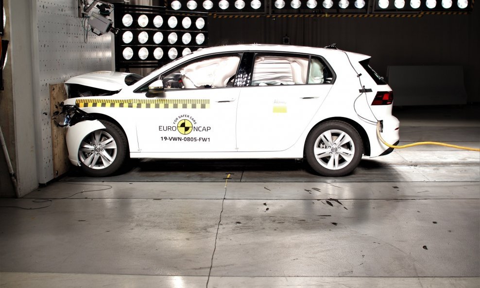 Novi VW Golf je sjajno prošao na najnovijim Euro NCAP testiranjima zaradivši svih 5 zvjezdica