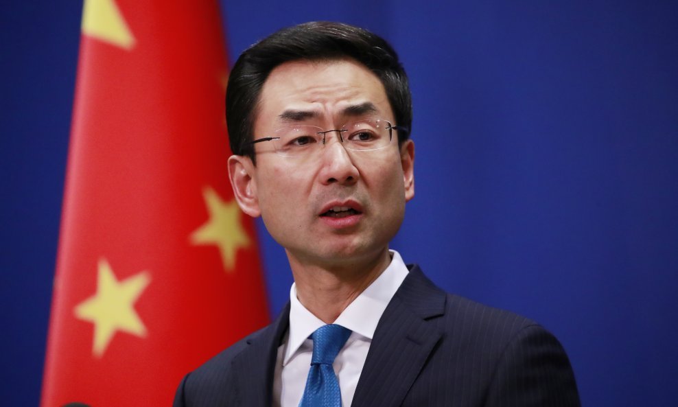 Glasnogovornik kineske diplomacije Geng Shuang