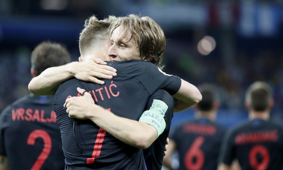 Ivan Rakitić i Luka Modrić