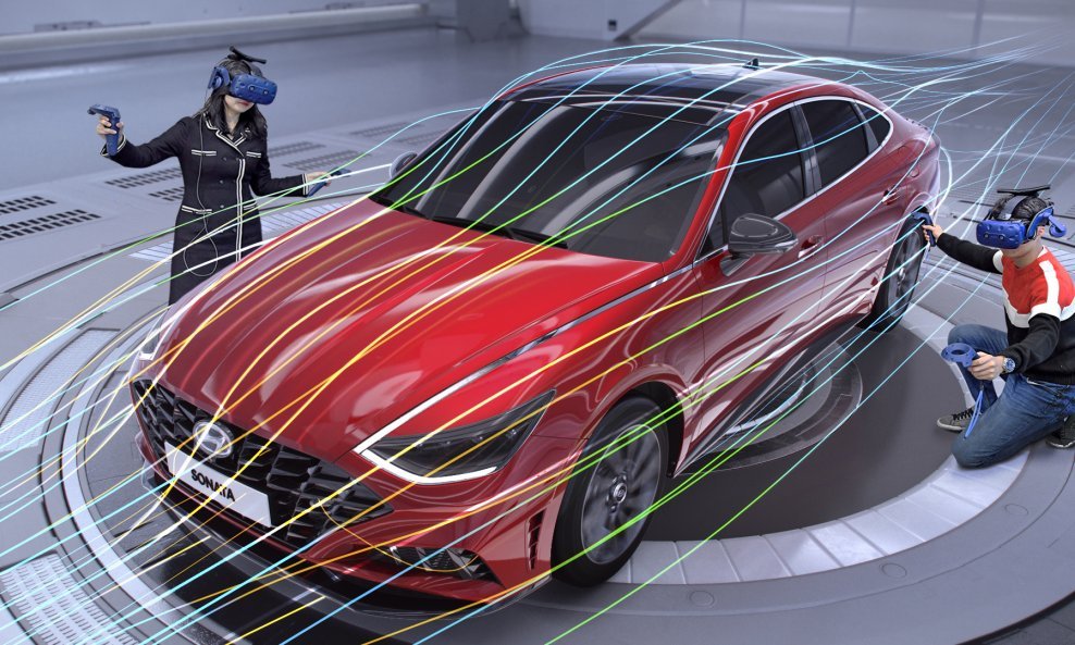 VR u razvoju novog modela Hyundai Sonata