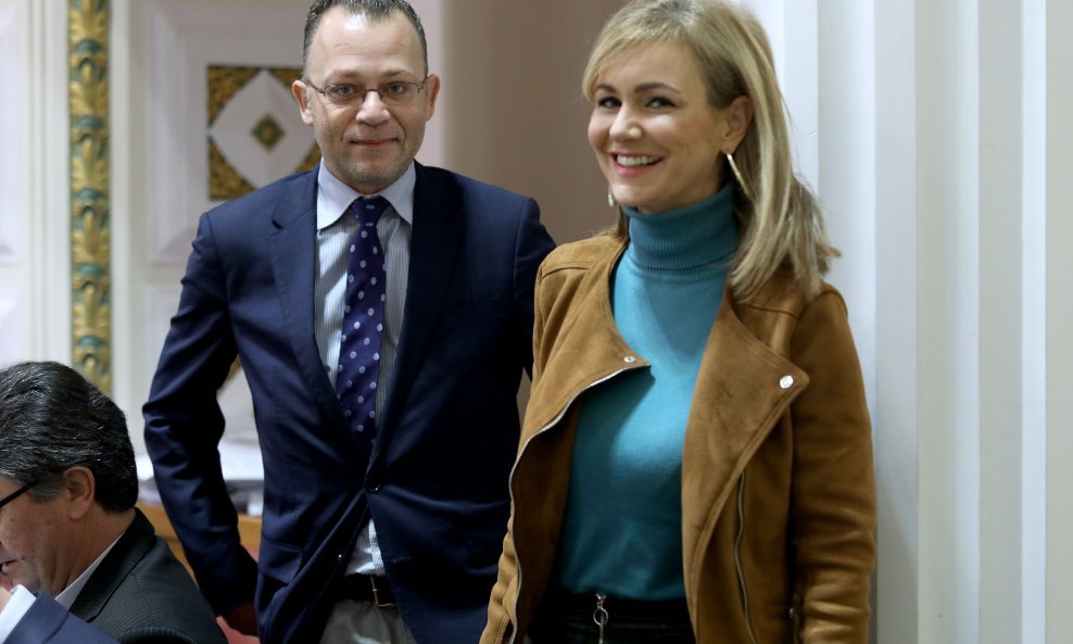 Zlatko Hasanbegović i Bruna Esih