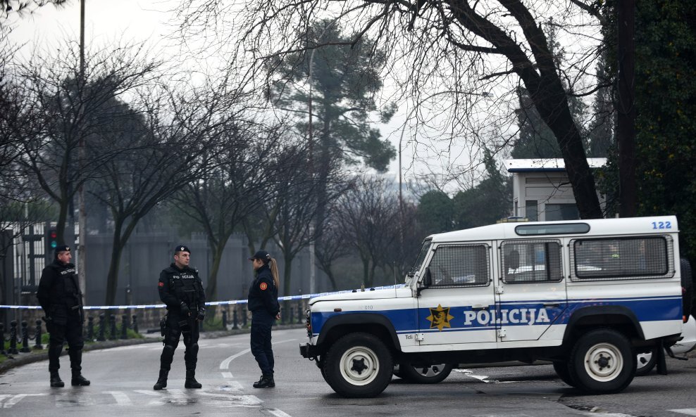 Ilustracija, policija Crne Gore