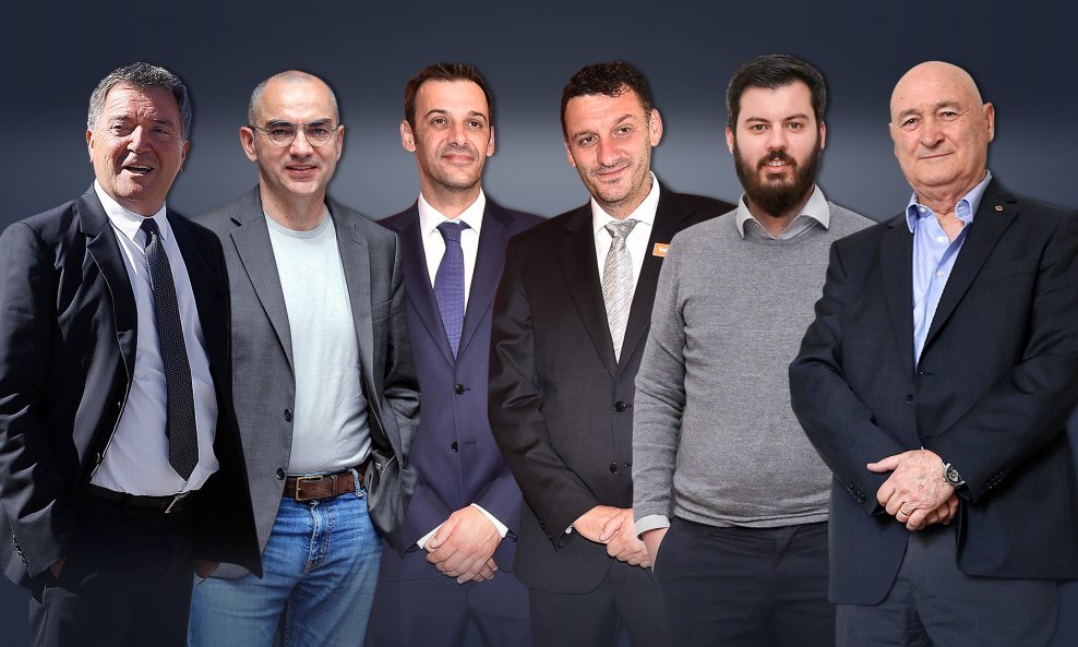 Ante Vlahović, Nenad Bakić, braća Kutić, Mate Rimac i Branko Roglić