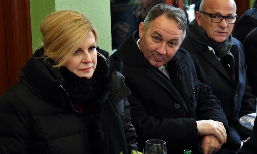 Kolinda Grabar-Kitarović i Stevo Culej u Požegi