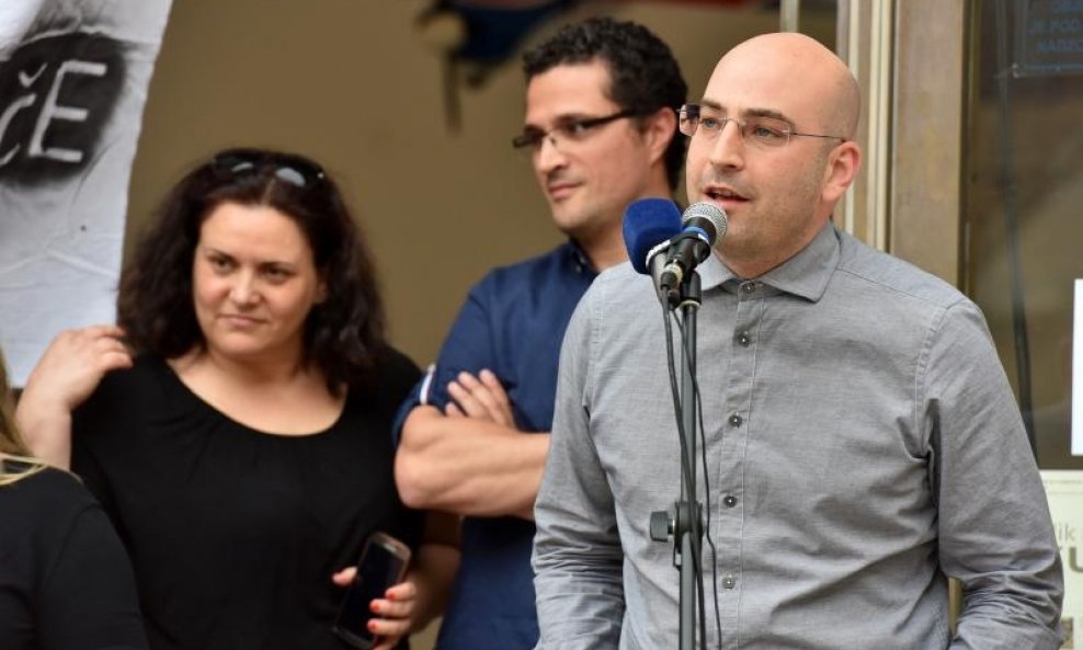 Sven Marcelić i njegov kolega Krešimir Krolo