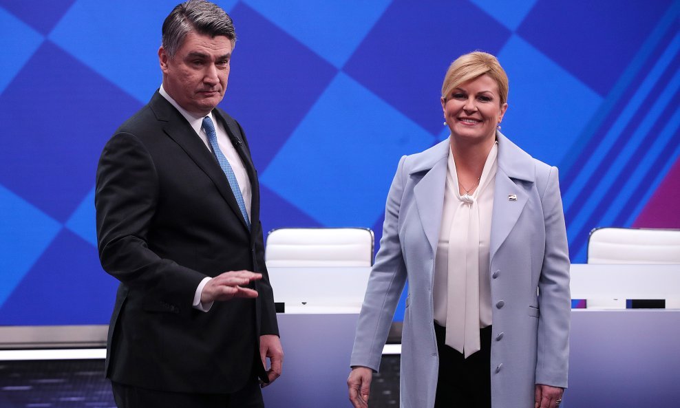 Zoran Milanović i Kolinda Grabar Kitarović