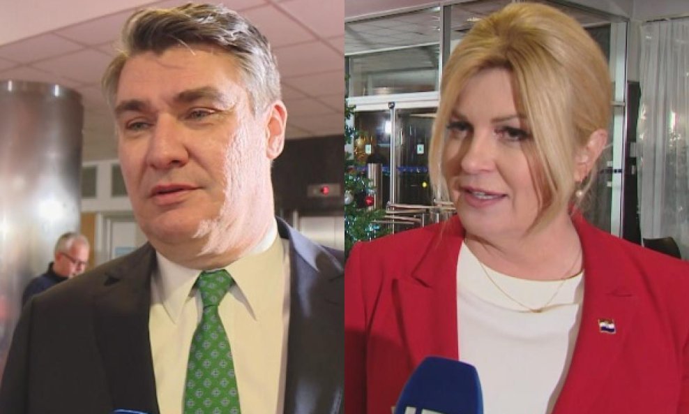 Zoran Milanović i Kolinda Grabar Kitarović