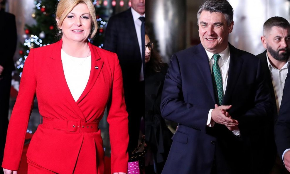 Kolinda Grabar - Kitarović i Zoran Milanović