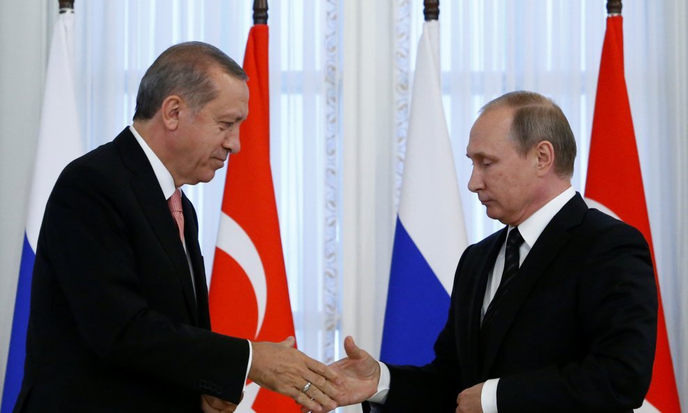 Recep Tayyip Erdogan i Vladimir Putin