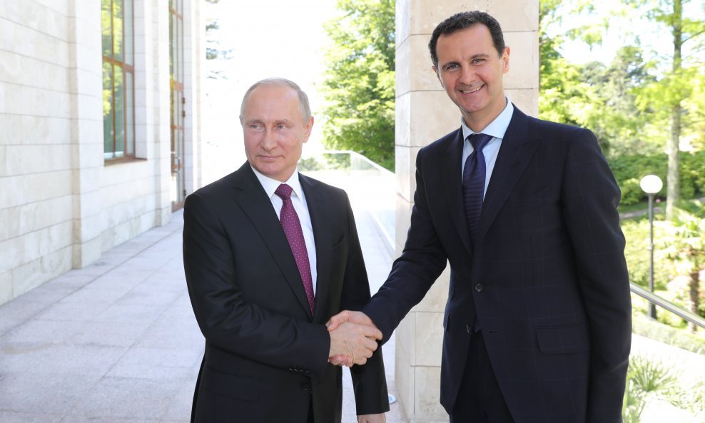 Vladimir Putin i Bašar al Asad - arhiva