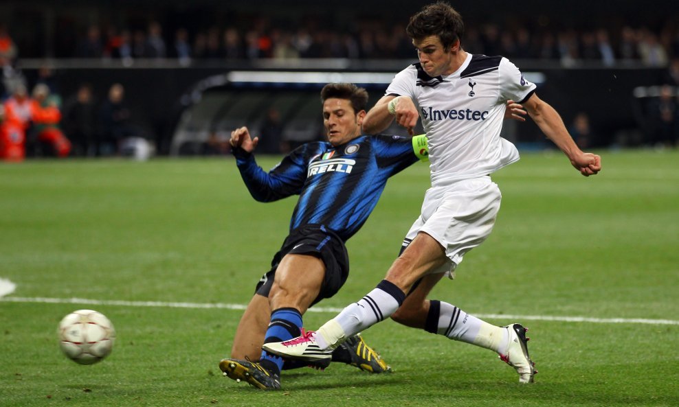 Gareth Bale i Javier Zanetti