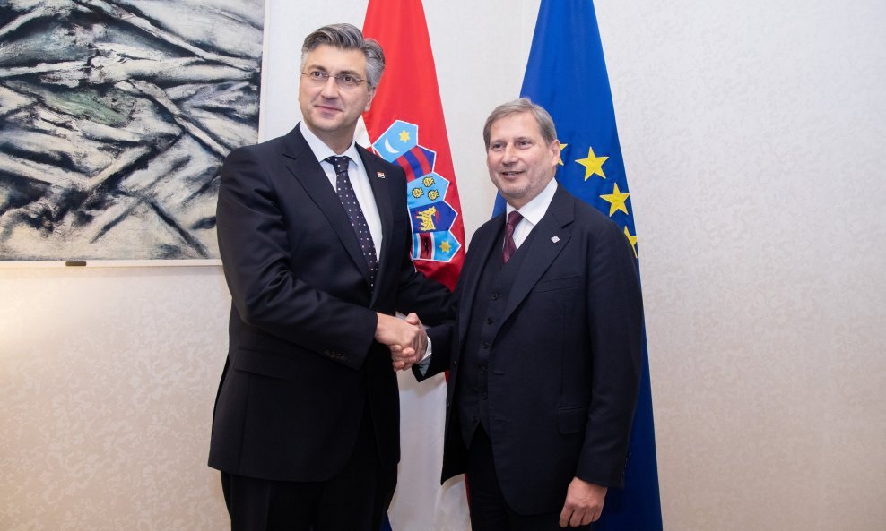 Andrej Plenković i Johannes Hahn